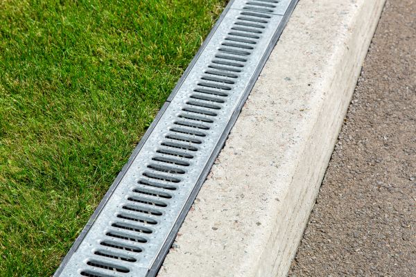 Courtyard Drain Installation in Westlake