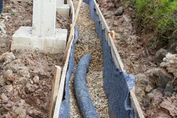 French Drain Installation in Westlake