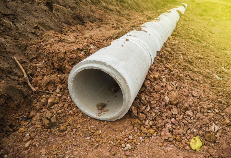 Concrete Drain Installation